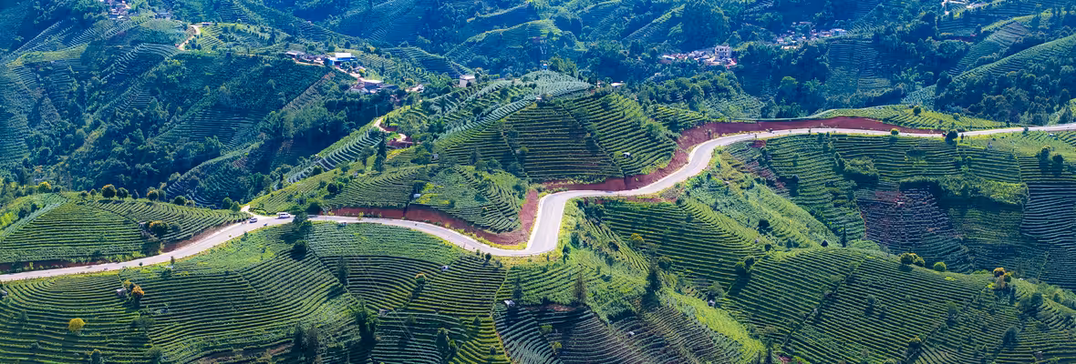 昆明⇒普洱 飛行機