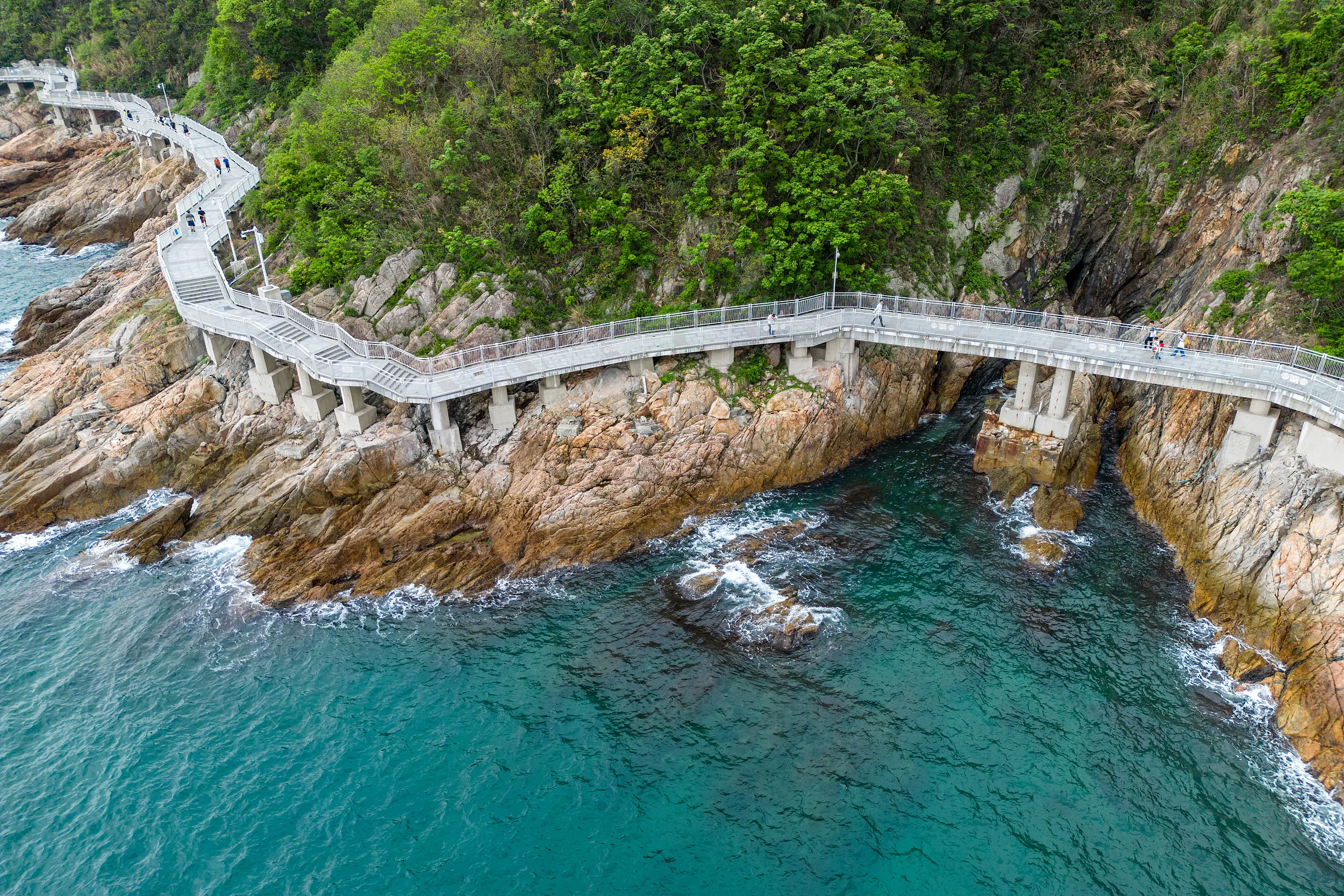 大梅沙海濱棧道