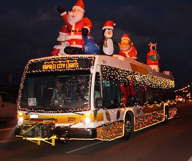 卡波雷市燈光秀和假日遊行 | 卡珀累