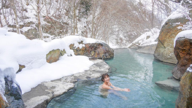 Hot Springs in Noboribetsu