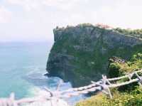 The temple at edge of the cliff