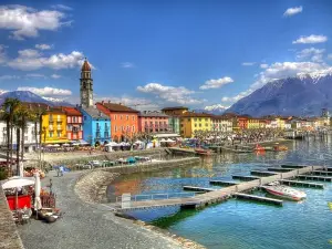 Ascona lakeside