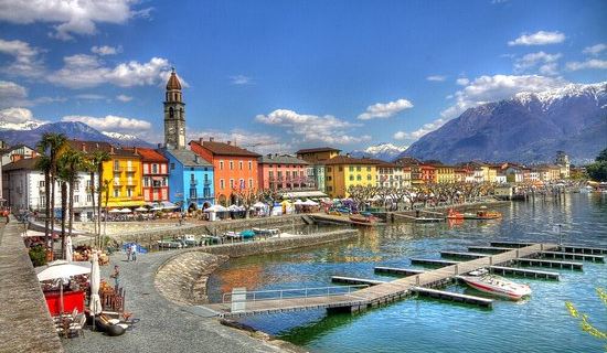 Ascona lakeside