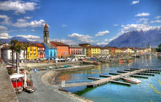 Ascona lakeside