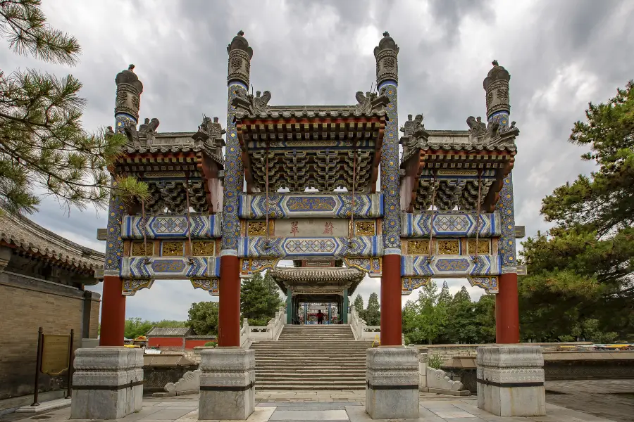 Stone Boat of the Summer Palace in Beijing