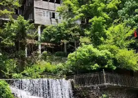 Habitat Waterfall, Baishui Village, Wuping County