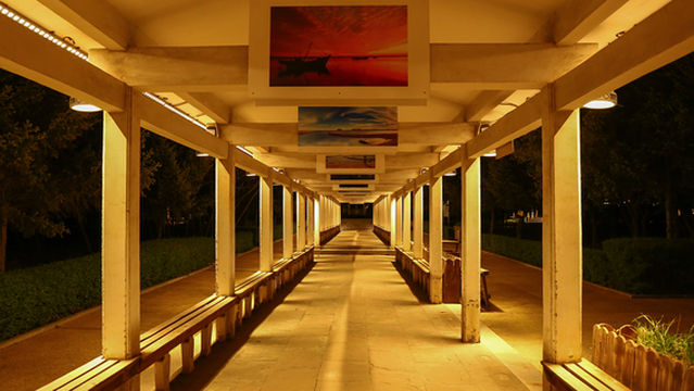 Jinzhou Bijia Mountain Scenic Area - Long Corridor