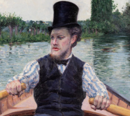 Caillebotte Painting Men | Musee d'Orsay