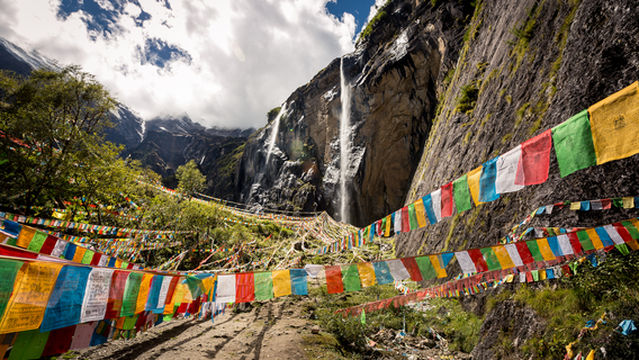 Yubeng God Waterfall