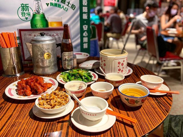 充滿懷舊大排檔風