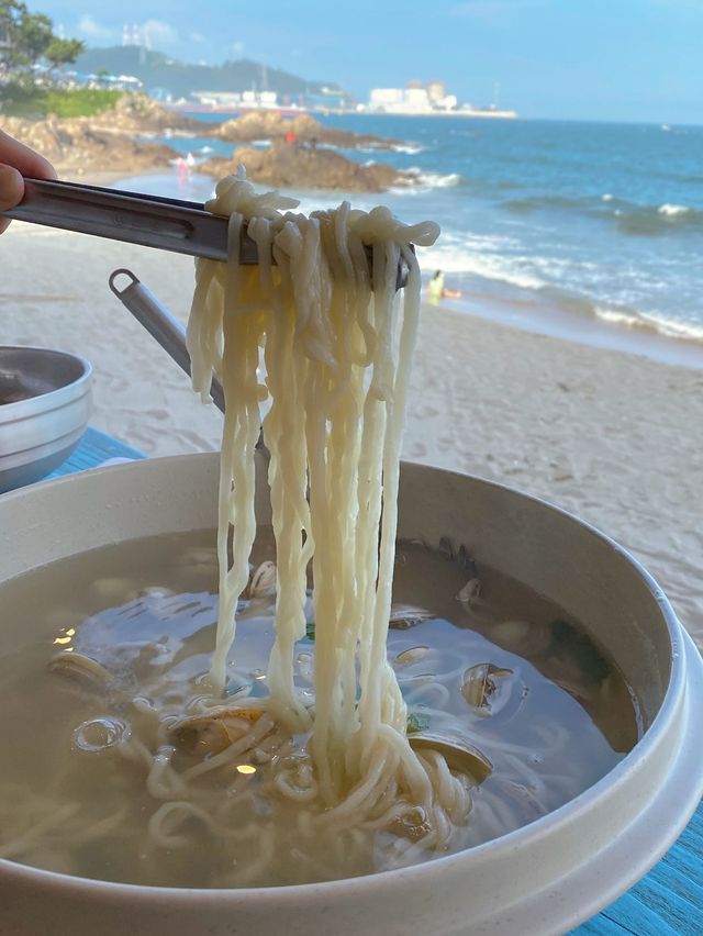 기장 해운대 해물칼국수 