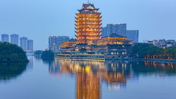 Видное здание