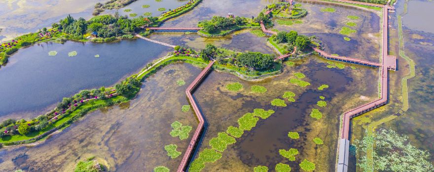Shiping Yilonghu National Wetland Park