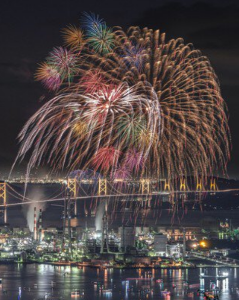 阪出大橋祭海上花火大會 | 阪出市