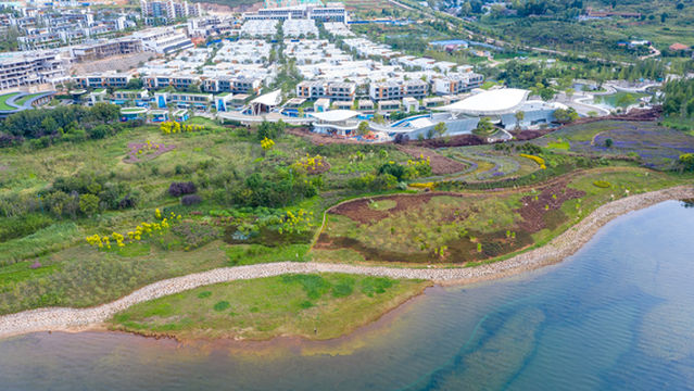 Fuxian Lake Starry Sky Town