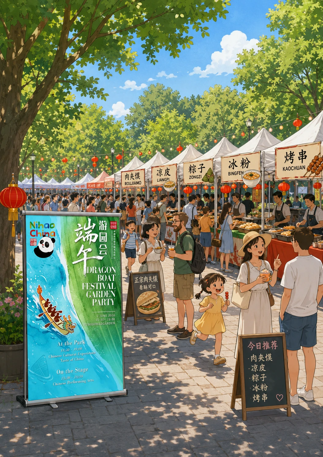 Sweden Dragon Boat Festival Garden Party | Stockholm