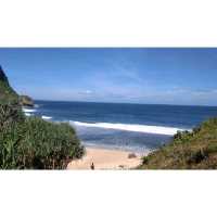 Enjoying Kalimirah Beach