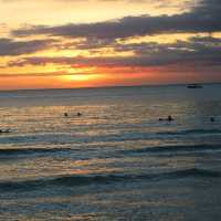 Boracay's glorious sunset