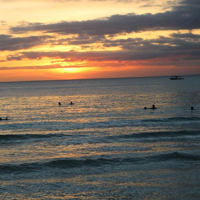 Boracay's glorious sunset