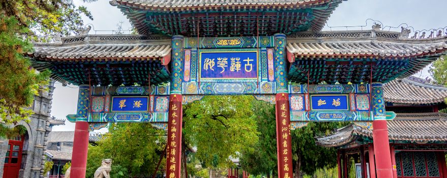 Ancient Lotus Flower Pond
