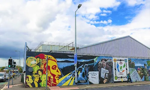 Peace Wall Belfast