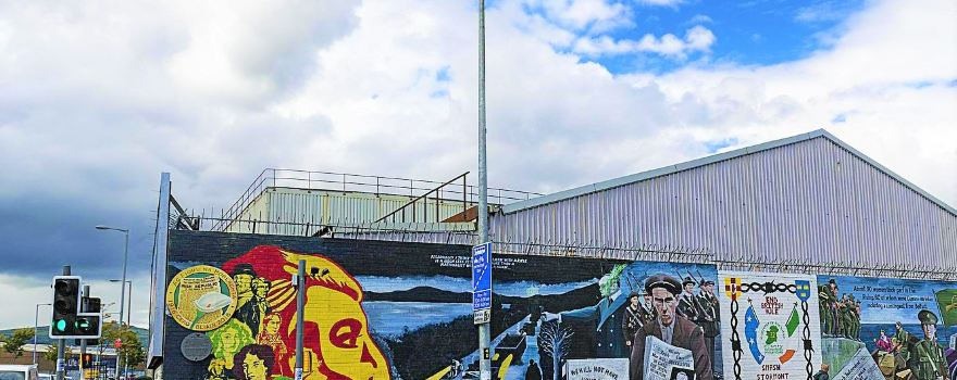 Peace Wall Belfast
