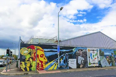 Peace Wall Belfast