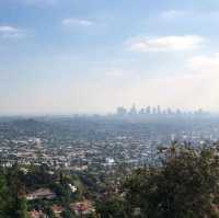 Beautiful views from high above LA!