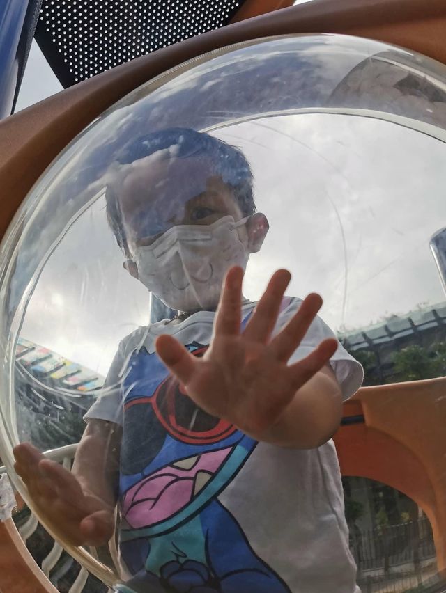 高電量小朋友放電好去處 - 位於顯徑站既新公園顯田遊樂場