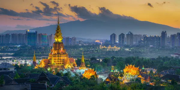 Xishuangbanna to London Flights