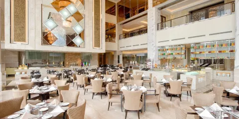 青島膠州綠城喜來登酒店(盛宴標幟西餐廳)