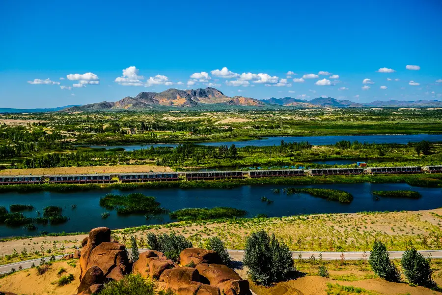 Bolongke Grassland Desert Tourist Area