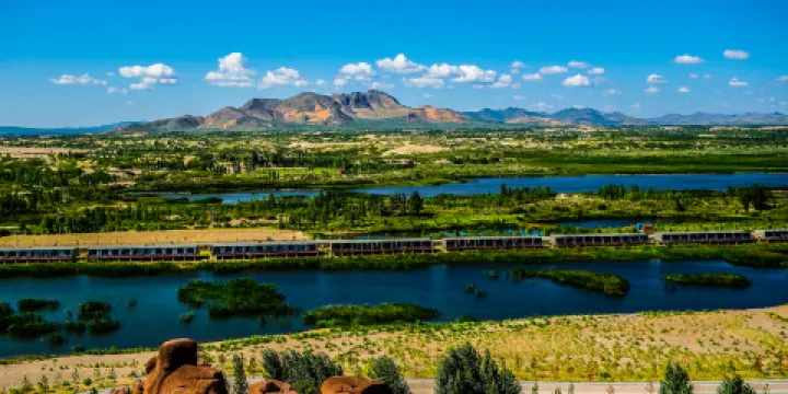 勃隆克沙漠旅遊區