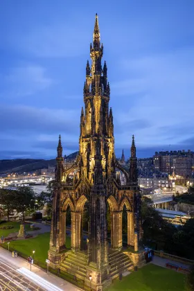 Rum och frukost i City of Edinburgh