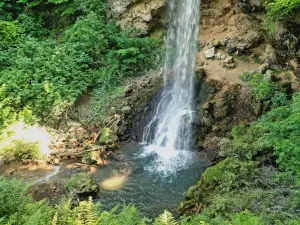 Szinva waterfall