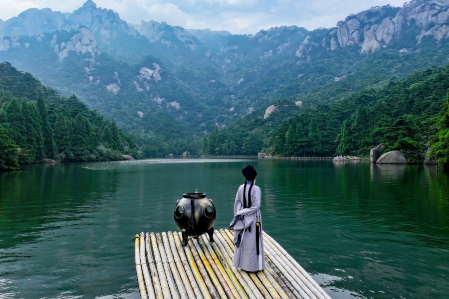 天柱山風景區-煉丹湖