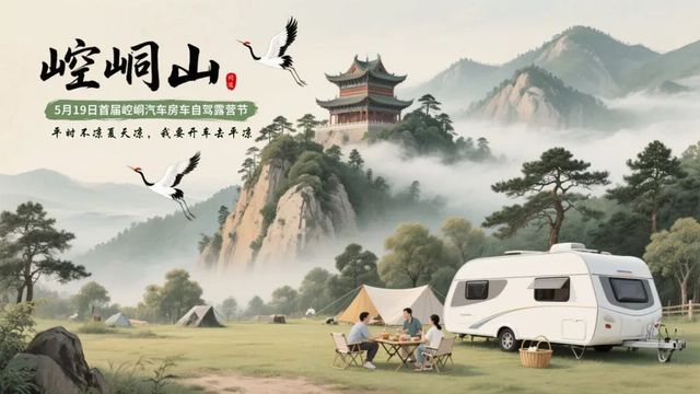 2025首屆崆峒汽車房車自駕露營節 | 平涼