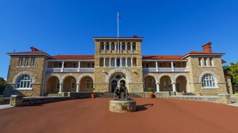The Perth Mint attraction in Perth