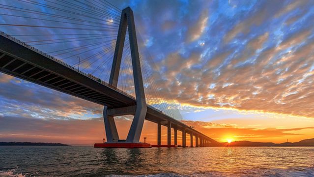 Sunrise Sightseeing in Taizhou