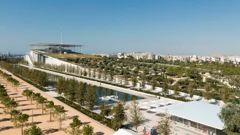 Stavros Niarchos Park attraction in Athens