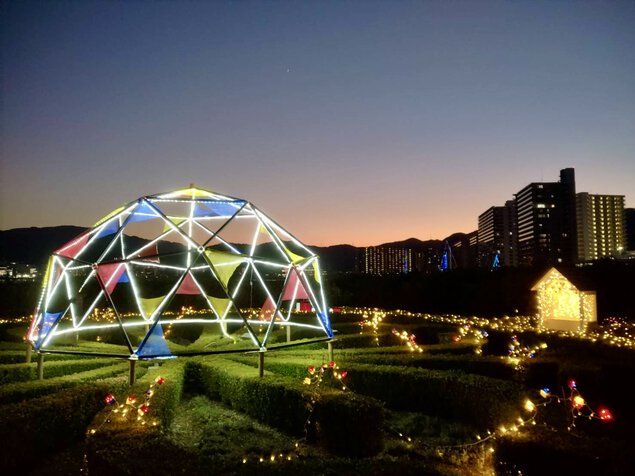 琵琶湖大津館2025年燈飾 | 大津市