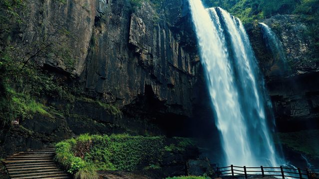 Baizhangji Waterfall- Observation Deck