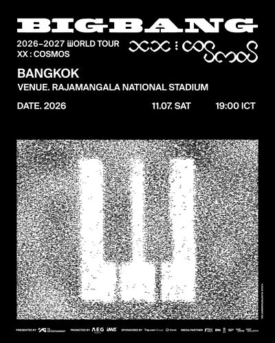 Bangkok | BIGBANG 2026-2027 WORLD TOUR < XX : COSMOS > IN BANGKOK