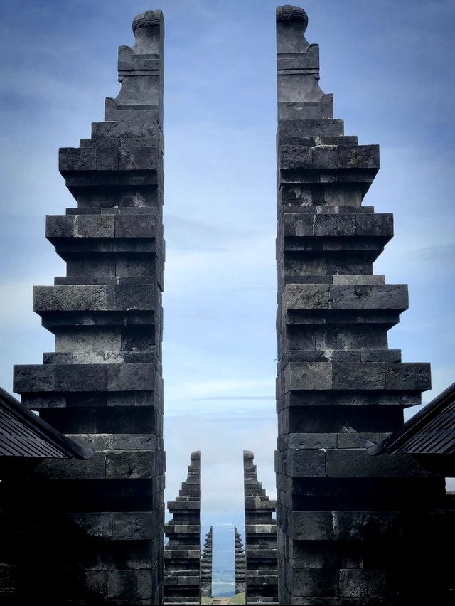 Temple above the clouds!