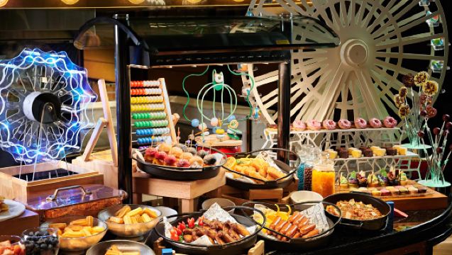 [Extrapris! Extrapris!] Buffé på Star Restaurant i Studio City Macao