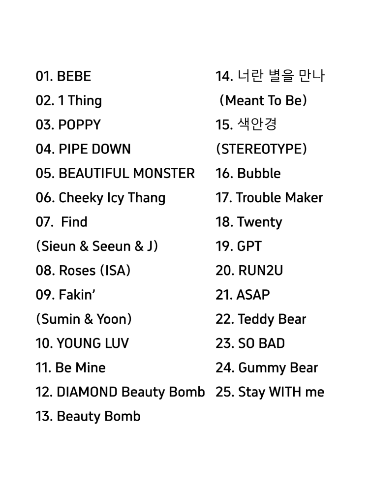 STAYC新加坡演唱會2025 | 歌單參考-首爾站