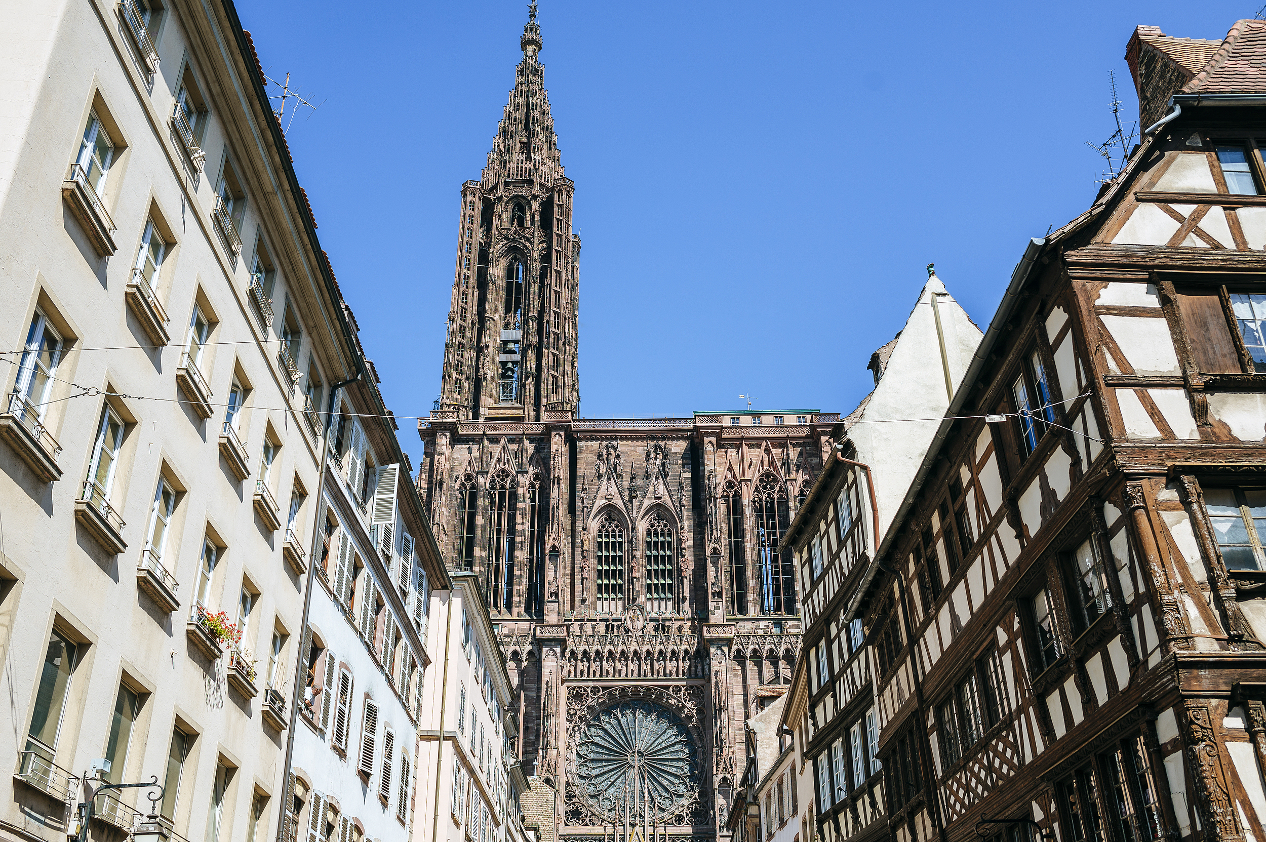Récital à la Cathédrale de Strasbourg Illumination of the Strasbourg Cathedral with light show