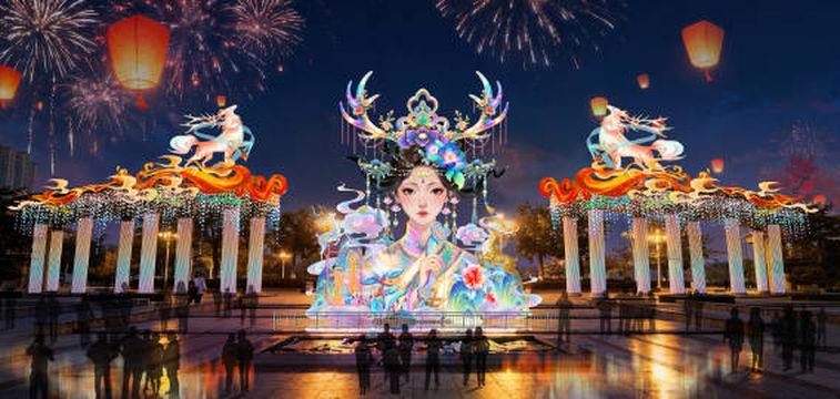 2026 Xinji Aosen Night New Year Lantern Festival