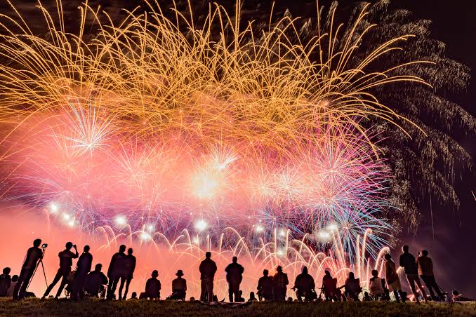 Kamioka Nango Fireworks Festival | Daisen