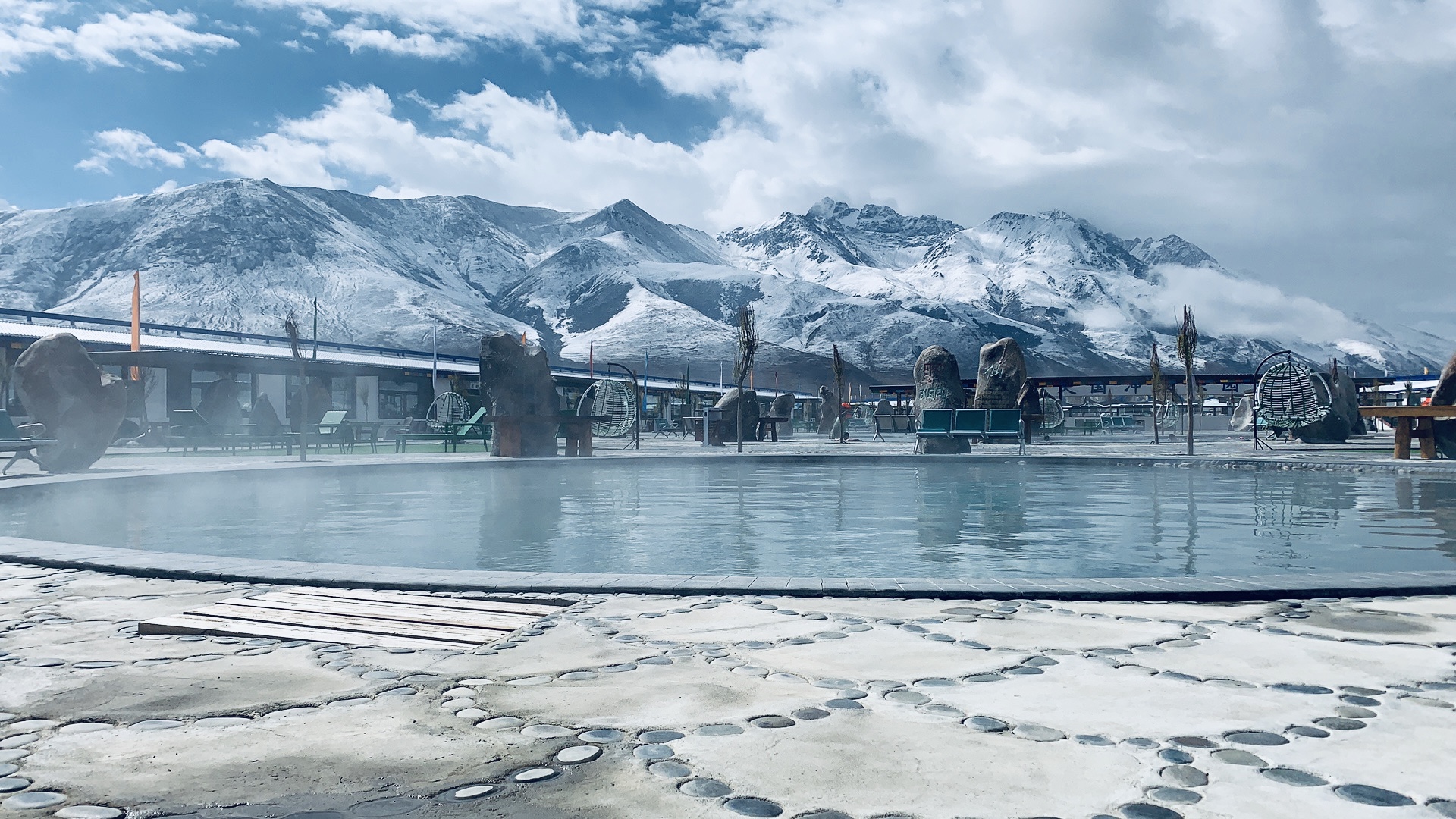 藍色天國羊八井地熱旅遊區